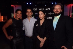 Daniela Falcão, João Paulo Siqueira, Stephanie Wenk e Jeff Ares - Crédito: Roberto Ramos/DP