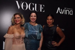 Juliana Santos, Silvia Rogar e Daniela Falcão - Crédito: Roberto Ramos/DP