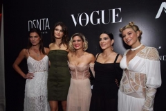 Mariana Goldfarb, Isabeli Fontana, Juliana Santos, Cleo Pires e Helô Rocha - Crédito: Roberto Ramos/DP