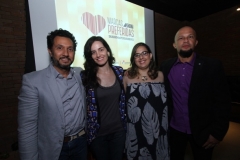 Amandio Cardoso, Luiza Figueiredo, Anchielly Barros e Leo Miranda da Circo