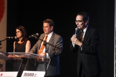 Brites Caminha, Alexandre Rands e Maurício Rands - Fotos Bruna Costa  Esp. DP FOTO