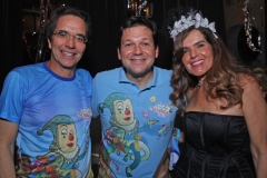 Mauricio Rands, Geraldo Julio e Patricia Rands.