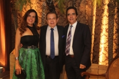 João Alberto com Maurício e Patrícia Rands