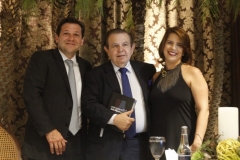 Geraldo Julio, João Alberto e Cristina Mello