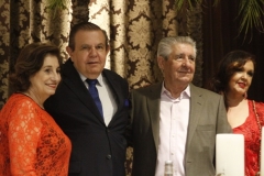 Carmen e Alberto Ferreira da Costa com João Alberto e Sheyla Wanderley