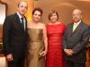 Mauro Alencar,Cláudia,Marlene e Carlos Antônio Domingues