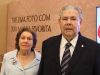 28/07/2015 Credito: Nando Chiappetta/DP/D.A Press. - Marcas que eu gosto - Noite de premiacao da 12 edicao do Marcas que eu gosto.na foto - Lindalva da Costa Moreira e Domingos Moreira