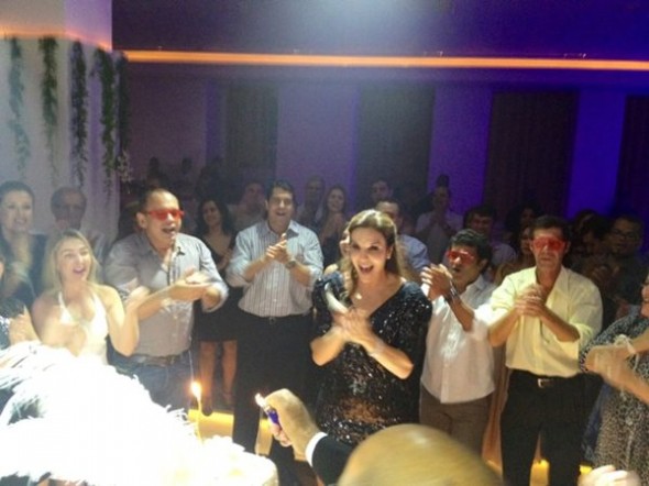 Ivete Sangalo festejou 40 no fim de semana