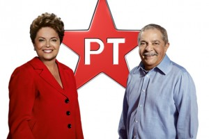 Dilma e Lula/PT/Divulgação