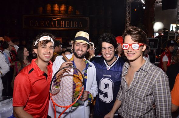 Os sócios Rafa Lobo, Jorge Peixoto, José Pinteiro e Victor Carvalheira - Crédito: Gabriel Ferreira/Innovo/Divulgação