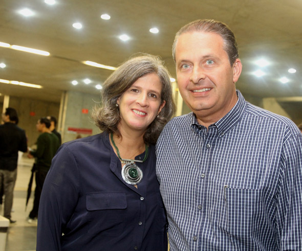 Renata e Eduardo Campos vão ser pais de novo