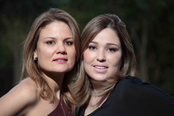 Tereza Roberta Maranhão e Maria Alice Melo. Crédito: Arquivo pessoal / Divulgação