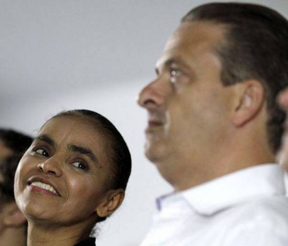 Marina Silva e Eduardo Campos/Diario de Pernambuco