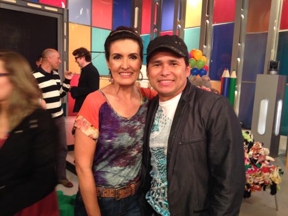 Fátima Bernardes e Almir Rouche. Crédito: Arquivo pessoal / Divulgação