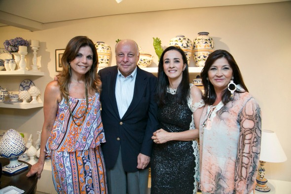 Paula Albernaz, Marcelino, Djamari Pedrosa e Dida Siqueira Campos - Crédito: Charles Johnson/Divulgação