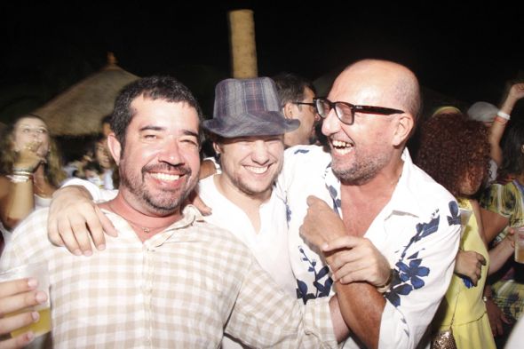 Marcos Bahé, Victor Camaroti e Chico Sá. Crédito: Vagalume / Divulgação