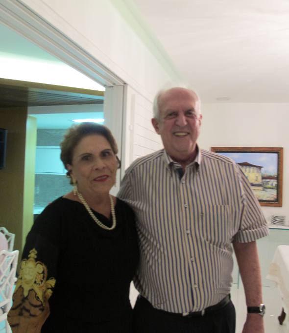Geralda Farias e Jarbas Vasconcelos