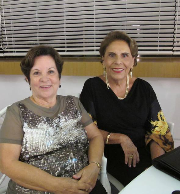 Aldenita Sampaio e Geralda Farias