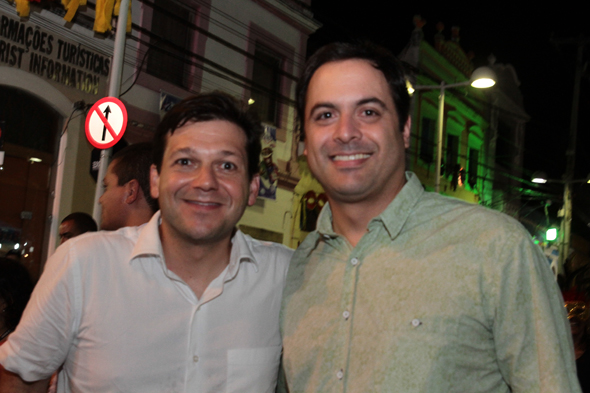 Geraldo Julio e Paulo Câmara - Crédito: Nando Chiappetta/DP/D.A Press
