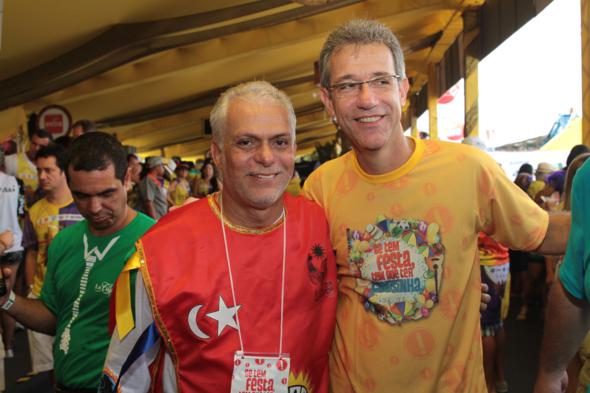 Sergio Leite e o ministro  Arthur Chioco - Credito: Annaclarice Almeida/DP/D.A Press