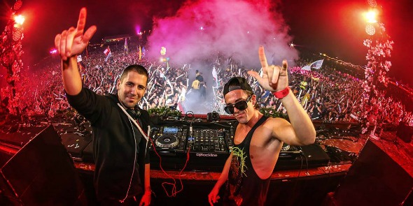 Dimitri Vegas & Like Mike . Crédito: Tomorrowland/Divulgação