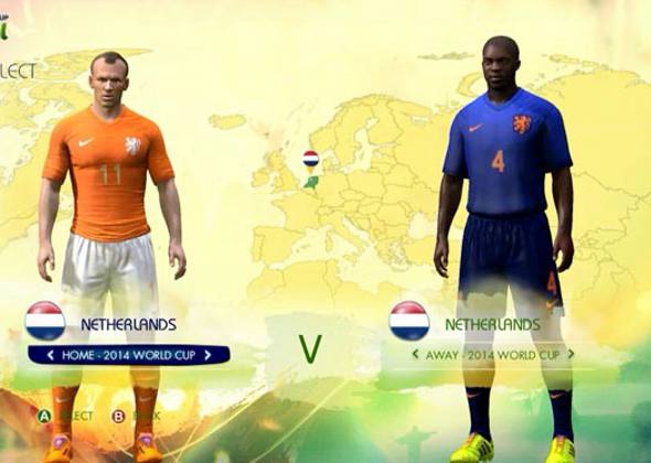 Camisa da Holanda  A 1ª à esquerda