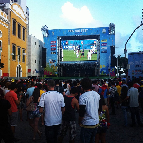 Fifa Fan Fest - Crédito: Carolina Fonseca/Esp. para o DP/D.A. Press