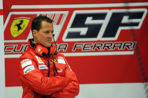Michael Schumacher Crédito: Ferrari/Divulgação