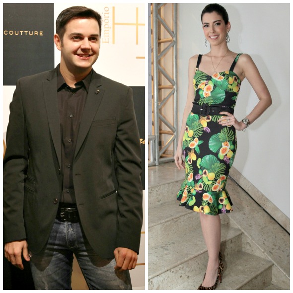 Heracliton Diniz e Camila Coutinho receberam o "chamado especial" para o camarote Pink Elephant - Créditos: Paulo Paiva/DP/D.A Press e Nando Chiappetta/DP/D.A Press
