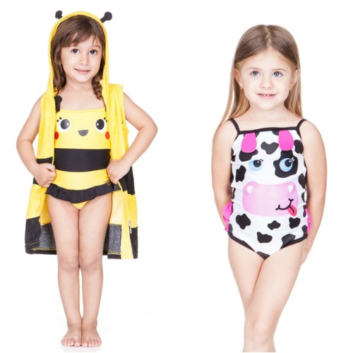 Abelhinhas e vaquinhas para animar o verão. Crédito: Cara de Criança / Divulgação