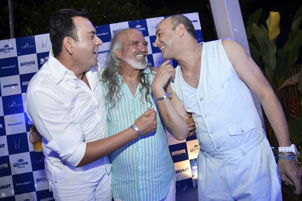 Auricélio Romão, Zé Maria e Cesar Santos - Crédito: Keila Castro/Divulgação