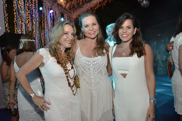 Paula Meira, Ana Claudia Sultanum e Carol Sá Leitão - Crédito: Keila Castro/Divulgação
