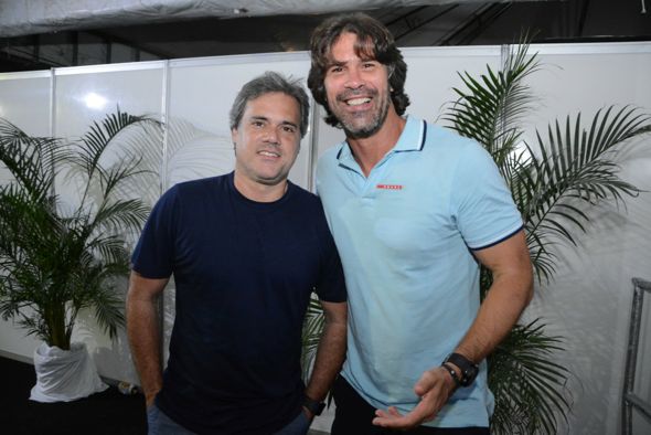 Silvio Pontual e André GImk.  Crédito: Gabriel Pontual / Divulgação