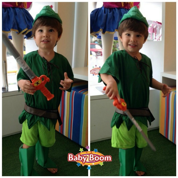 Peter Pan. Crédito: Baby Boom Kids / Divulgação