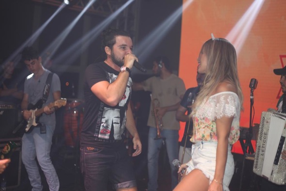 Forró Pegado também animou a festa. Crédito: Vinícius Ramos / Divulgação