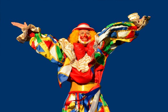 Palhaço Chocolate. Crédito: Fotofree