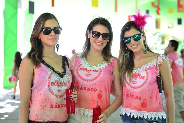 Renata Campos, Paula Dire e Camila Pinho Créditos: Larissa Nunes/ Vagalume Comunicação