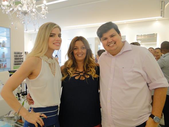 Daniela Dias, Rê Souza e Ricardo Dios. Crédito: Divulgação