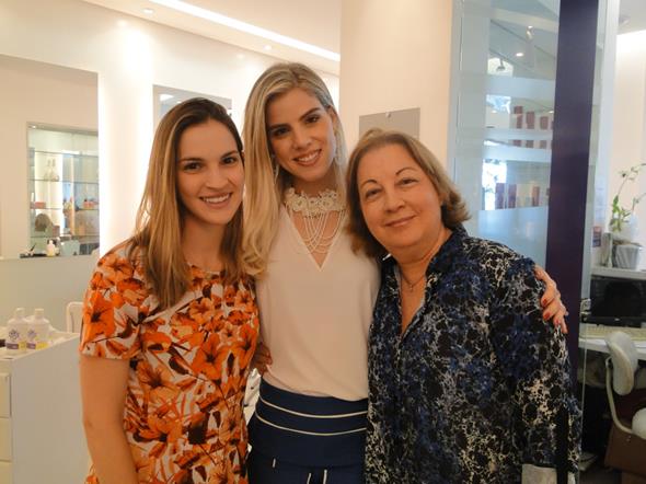 Luíza Guerra, Daniela Dias e Vânia Dias. Crédito: Divulgação