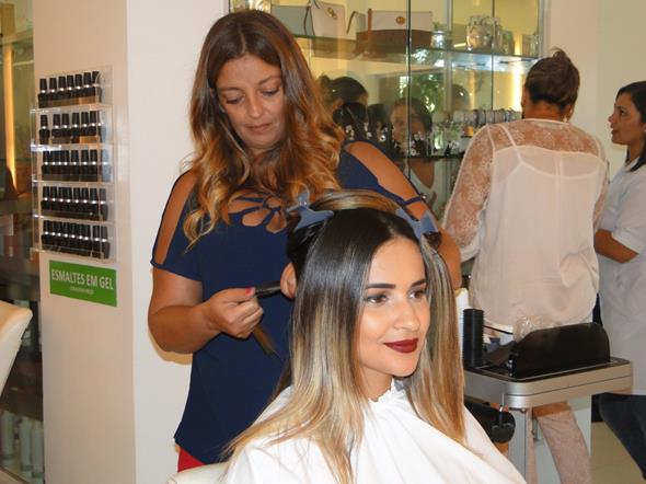 Rê Souza e a blogueira Rebeka Guerra. Crédito: Divulgação