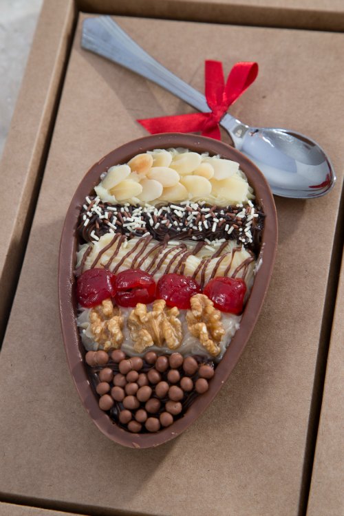 Um dos ovos da Oficina de Ideias Créditos: Humberto Reis/ Comunnik