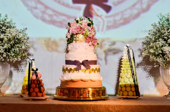 O bolo levou assinatura de Jéssica Pires. Créditos: Elton Camilo/Divulgação