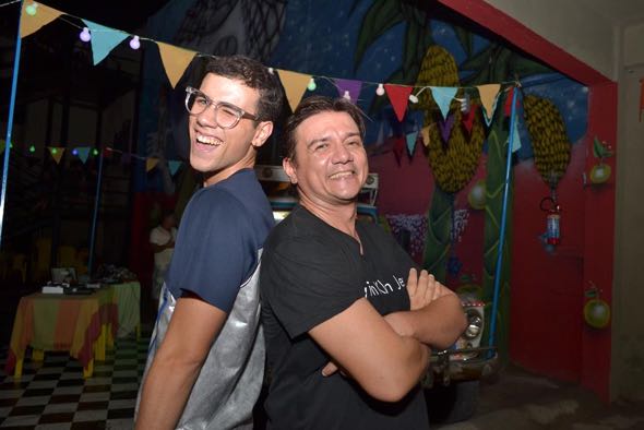 Luiz e Pepe Jordão. Crédito: Larissa Nunes / Divulgação