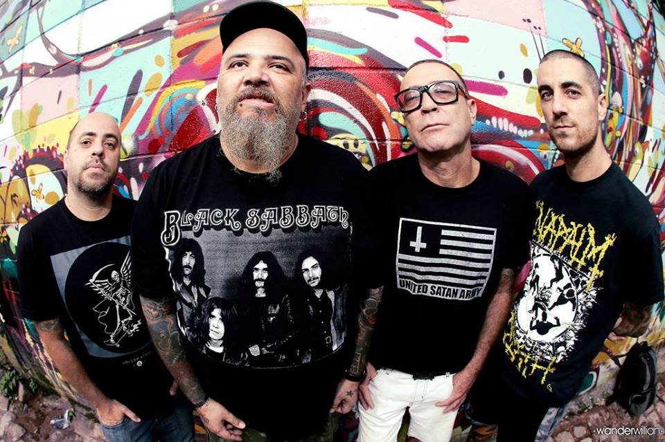 A banda paulista, Ratos do Porão, estará nos palcos do Abril Pro Rock, no dia 25 de abril. Crédito: Reprodução/Facebook