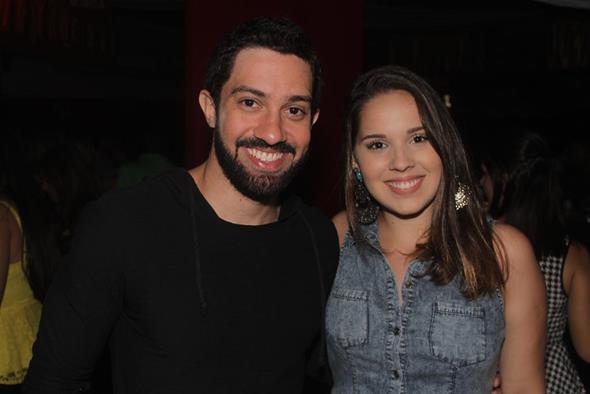 Marcelo Araújo e Natália Pompilio. Crédito: Vinícius Ramos