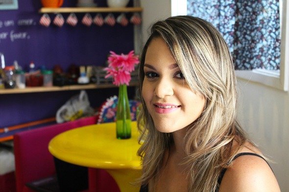 Natália Mendes assina o blog Chá das Noivas. Crédito: Arquivo pessoal / Divulgação