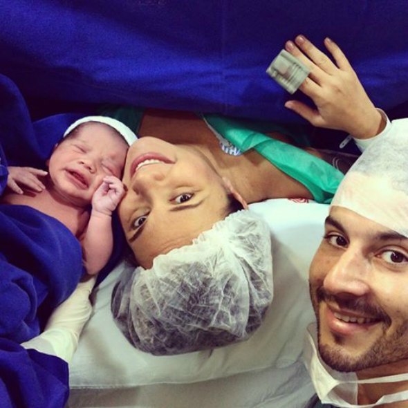 Pai, mãe e filho. Crédito: Arquivo pessoal