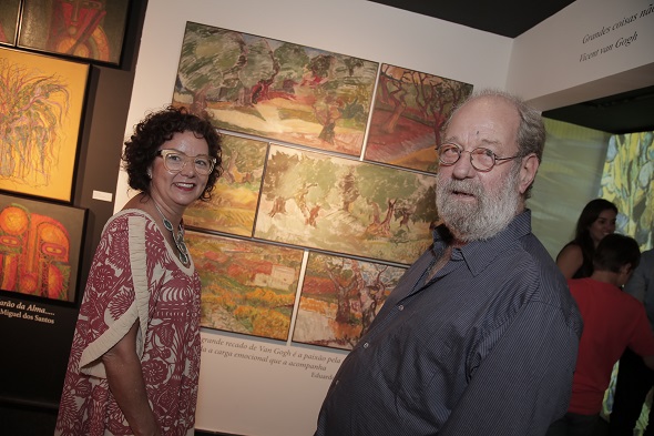 Eduardo Araújo e esposa Créditos: Gleyson Ramos/Divulgação