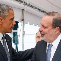 O encontro de Armando Monteiro com Barack Obama
