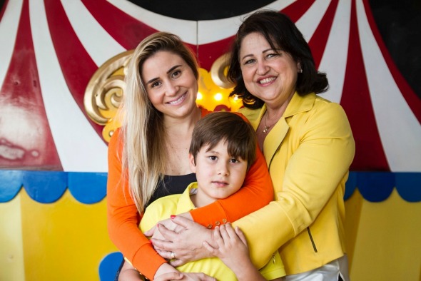 Mariana Perylo, Keila Benício e Luiz Felipe. Crédito: Thais Carvalho/Divulgação